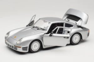 Porsche 959 Srebrn Tonka 1:18 22213 Kovina – slika 2 od 8