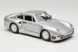 Porsche 959 Srebrn Tonka 1:18 22213 Kovina – slika 6 od 8