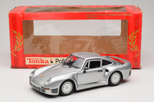 Porsche 959 Srebrn Tonka 1:18 22213 Kovina – slika 8 od 8