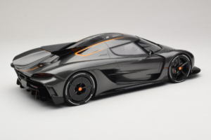 Koenigsegg Jesko Absolut 0-400-0 km/h Record Graphite Grey GT Spirit 1:18 GT575 Smola – slika 2 od 6