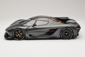 Koenigsegg Jesko Absolut 0-400-0 km/h Record Graphite Grey GT Spirit 1:18 GT575 Smola – slika 3 od 6
