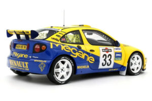 Renault Megane Maxi #33 P. Bugalski / J-P. Chiaroni Rally Sanremo 1998 Otto 1:18 OT1195 Smola – slika 2 od 5