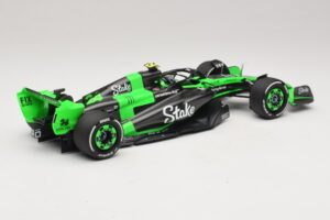 Stake Kick Sauber C44 G. Zhou Emilia Romagna GP 2024 Minichamps 1:18 117240124 Smola – slika 2 od 7