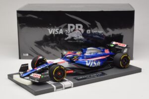 Visa Cash App RB VCARB 01 A. Iwasa FP1 Japanese GP 2024 Minichamps 1:18 117240440 Smola – slika 7 od 7