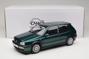 Volkswagen Golf Mk3 VR6 Carat Dragon Green Otto 1:12 G099 Smola – slika 6 od 6