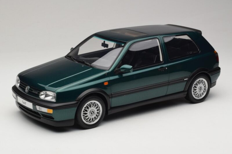 Volkswagen Golf Mk3 VR6 Carat Dragon Green Otto 1:12 G099 Smola