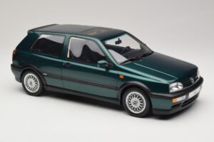 Volkswagen Golf Mk3 VR6 Carat Dragon Green Otto 1:12 G099 Smola – slika 4 od 6