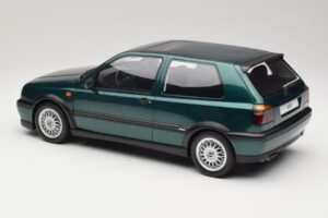 Volkswagen Golf Mk3 VR6 Carat Dragon Green Otto 1:12 G099 Smola – slika 5 od 6
