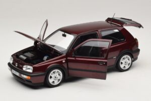 Volkswagen Golf VR6 Mk3 Indian Red Omejena Izdaja Norev 1:18 188505 Kovina – slika 2 od 8