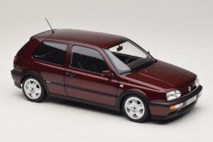 Volkswagen Golf VR6 Mk3 Indian Red Omejena Izdaja Norev 1:18 188505 Kovina – slika 6 od 8