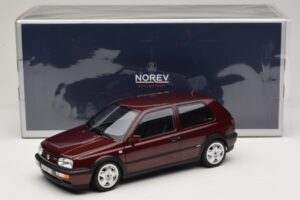 Volkswagen Golf VR6 Mk3 Indian Red Omejena Izdaja Norev 1:18 188505 Kovina – slika 8 od 8