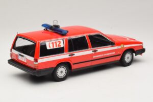 Volvo 740 GL Karavan Brandweer Grobbendonk Minichamps 1:18 155171795 Kovina – slika 2 od 6
