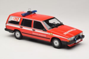Volvo 740 GL Karavan Brandweer Grobbendonk Minichamps 1:18 155171795 Kovina – slika 4 od 6
