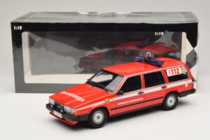 Volvo 740 GL Karavan Brandweer Grobbendonk Minichamps 1:18 155171795 Kovina – slika 6 od 6