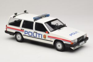 Volvo 740 GL Karavan Politi Norway Minichamps 1:18 155171796 Kovina – slika 4 od 6