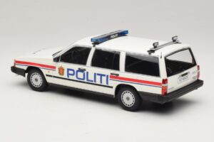 Volvo 740 GL Karavan Politi Norway Minichamps 1:18 155171796 Kovina – slika 5 od 6