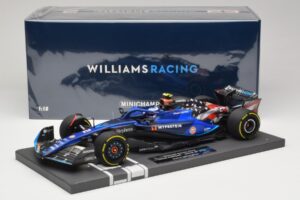 Williams Racing FW45 L. Sargeant United States GP 2023 Minichamps 1:18 117231902 Smola – slika 6 od 6