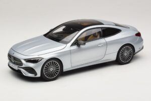 Mercedes CLE C236 Kupe Hightech Silver Norev 1:18 183939 Kovina