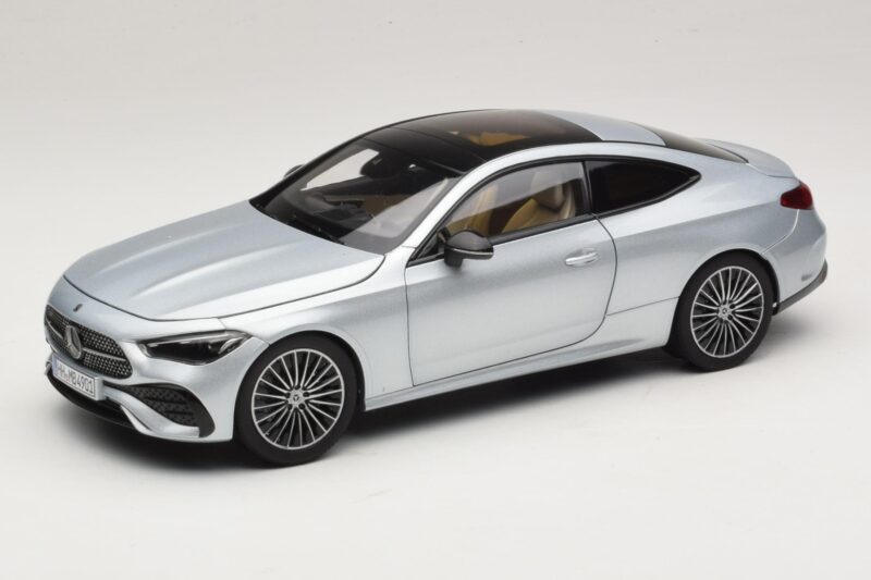 Mercedes CLE C236 Kupe Hightech Silver Norev 1:18 183939 Kovina