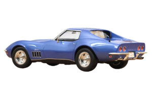Chevrolet Corvette C3 Le Mans Blue Norev 1:18 189034 Kovina – slika 2 od 3