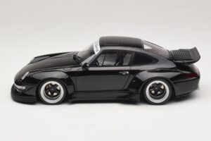 Porsche 911 993 RWB Črn GT Spirit 1:18 GT587 Smola – slika 3 od 6