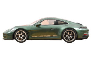 Porsche 911 992 S/T Malachite Green Metallic Norev 1:12 127552 Kovina – slika 3 od 4