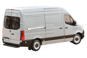 Mercedes Sprinter Siv Norev 1:18 183042 Kovina – slika 4 od 6
