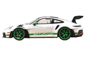 Porsche 911 992 GT3 RS Tribute to Carrera RS Bel Python Green Norev 1:12 127535 Kovina – slika 3 od 4