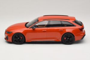 Audi RS6 C8 Avant Oranžna Kovinski Minichamps 1:18 155018012 Kovina – slika 3 od 6