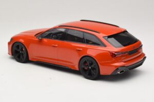 Audi RS6 C8 Avant Oranžna Kovinski Minichamps 1:18 155018012 Kovina – slika 5 od 6