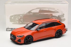 Audi RS6 C8 Avant Oranžna Kovinski Minichamps 1:18 155018012 Kovina – slika 6 od 6
