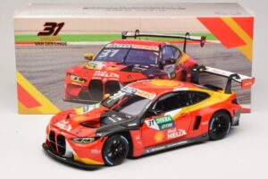 BMW M4 GT3 #31 Schubert Motorsport S. van der Linde Winner DTM Lausitzring 2022 Minichamps 1:18 113222031 Kovina – slika 8 od 8