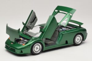 Bugatti EB110 Zelen Kovinski Bburago 1:18 3003 Kovina – slika 2 od 8