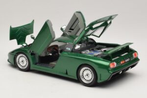 Bugatti EB110 Zelen Kovinski Bburago 1:18 3003 Kovina – slika 5 od 8