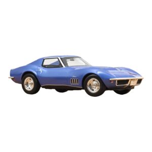 Chevrolet Corvette C3 Le Mans Blue Norev 1:18 189034 Kovina