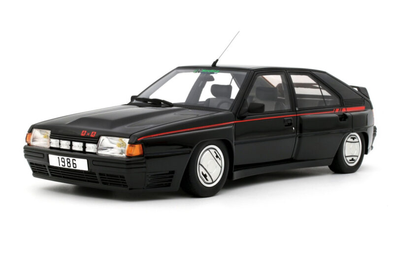 Citroen BX 4TC Client Series 200 Črn Otto 1:18 OT763 Smola