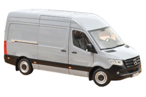 Mercedes Sprinter Siv Norev 1:18 183042 Kovina