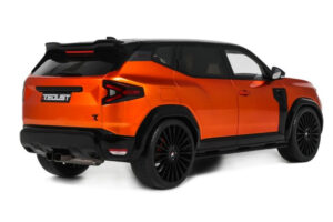 Dacia Duster Mk3 Redust Sport 4x2 Hybrid Metallic Orange Otto 1:18 OT1316 Smola – slika 2 od 4