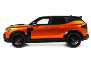 Dacia Duster Mk3 Redust Sport 4x2 Hybrid Metallic Orange Otto 1:18 OT1316 Smola – slika 3 od 4