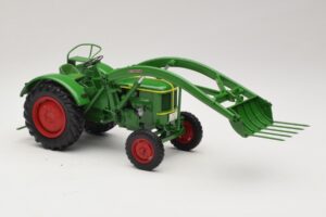 Deutz F2L 514 Traktor Čelni Nakladalnik Zelen Minichamps 1:18 109144071 Kovina – slika 4 od 6