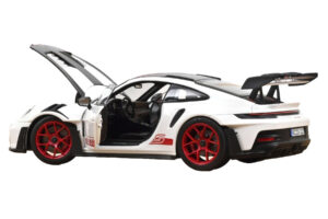 Porsche 911 992 GT3 RS Weissach Package Bel Pyro Red Norev 1:18 187373 Kovina – slika 2 od 3