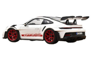 Porsche 911 992 GT3 RS Weissach Package Bel Pyro Red Norev 1:18 187373 Kovina – slika 3 od 3