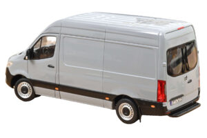 Mercedes Sprinter Siv Norev 1:18 183042 Kovina – slika 5 od 6
