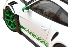 Porsche 911 992 GT3 RS Tribute to Carrera RS Bel Python Green Norev 1:12 127535 Kovina – slika 4 od 4