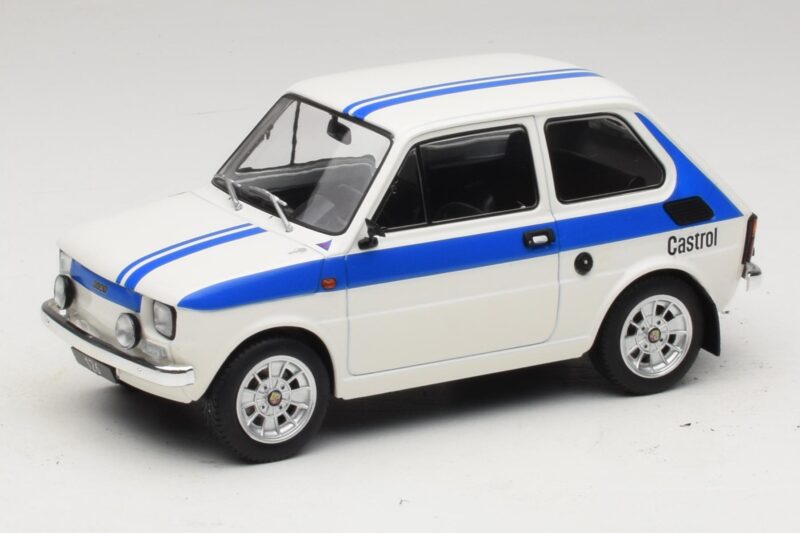 Fiat 126 Castrol Livery Bel Moder MCG 1:18 Fiat 126 Castrol Livery Bel Moder MCG 1:18 MCG18666 Kovina