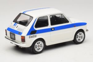 Fiat 126 Castrol Livery Bel Moder MCG 1:18 MCG18666 Kovina – slika 2 od 6