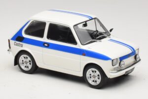 Fiat 126 Castrol Livery Bel Moder MCG 1:18 MCG18666 Kovina – slika 4 od 6