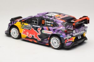 Ford Puma Rally1 #13 G. Munster / L. Louka Rally Monte Carlo 2025 IXO 1:18 18RMC231B Kovina – slika 5 od 6