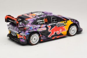 Ford Puma Rally1 #55 J. McErlean / E. Treacy Rally Monte Carlo 2025 IXO 1:18 18RMC231A Kovina – slika 2 od 6