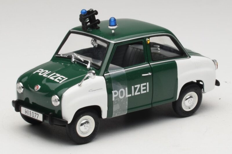 Goggomobil T250 Policija Revell 1:18 Goggomobil T250 Policija Revell 1:18 08976-R1 Kovina